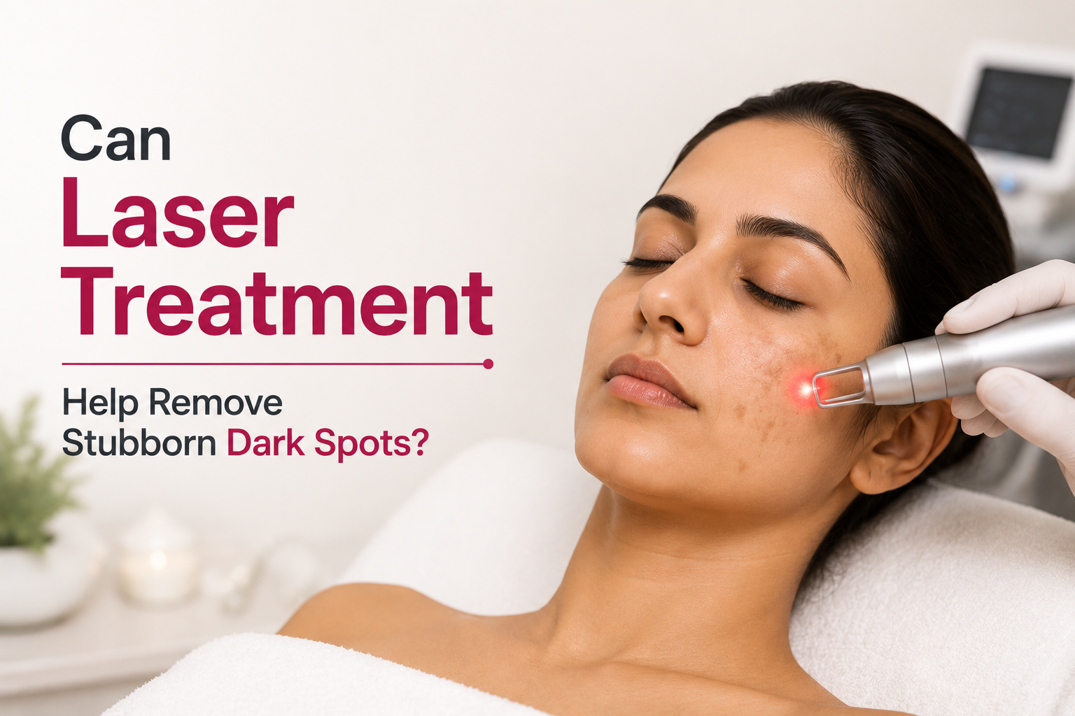 Can Laser Treatment Help Remove Stubborn Dark Spots?