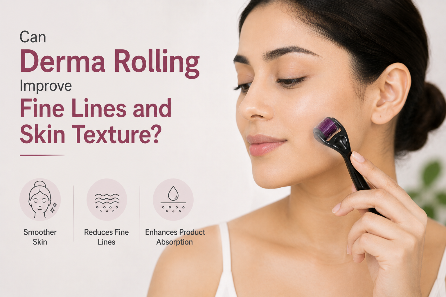 Can Derma Rolling Improve Fine Lines and Skin Texture?