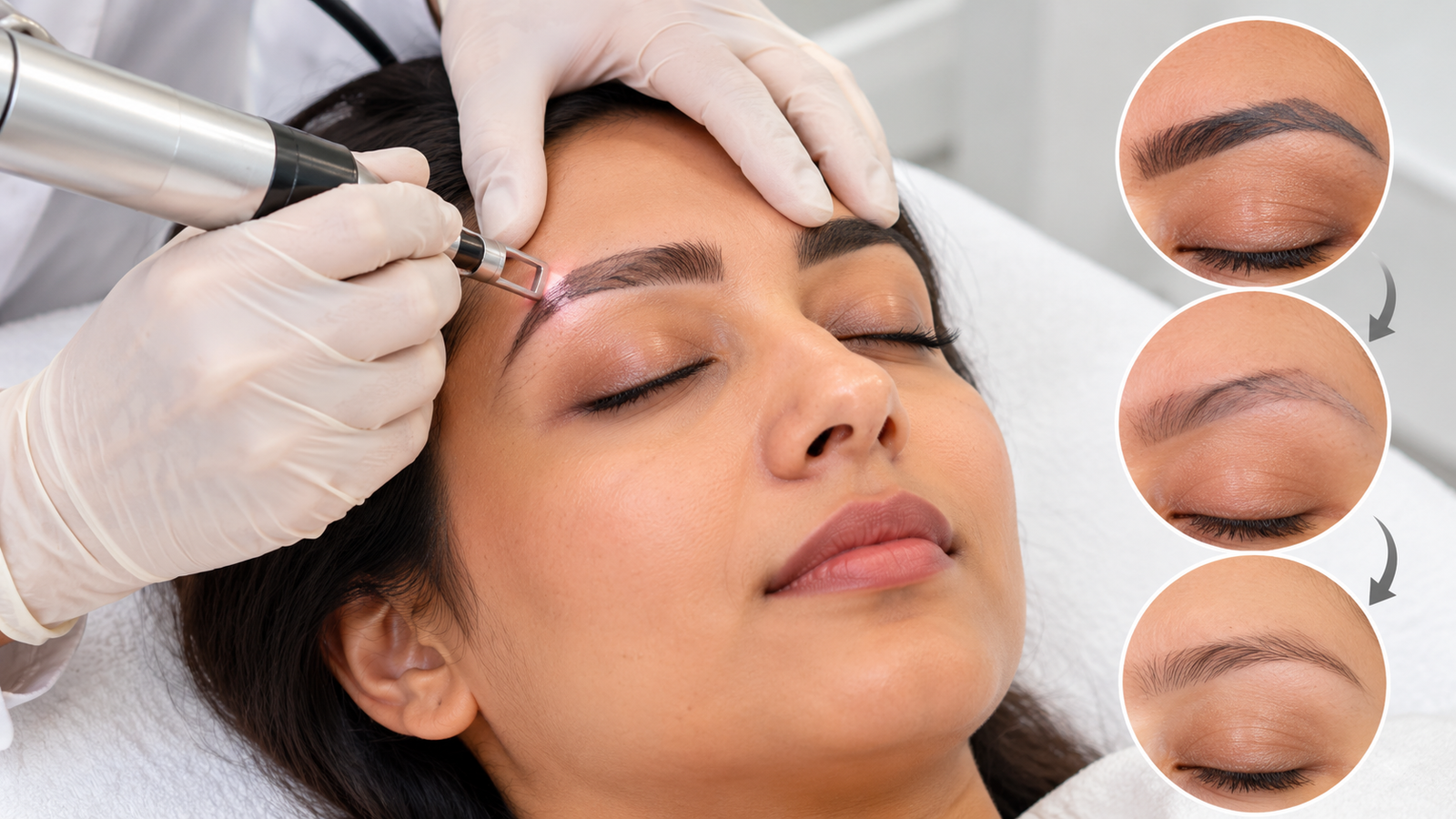 Eyebrow Tattoo Removal: Saline, Laser Or Waiting It Out