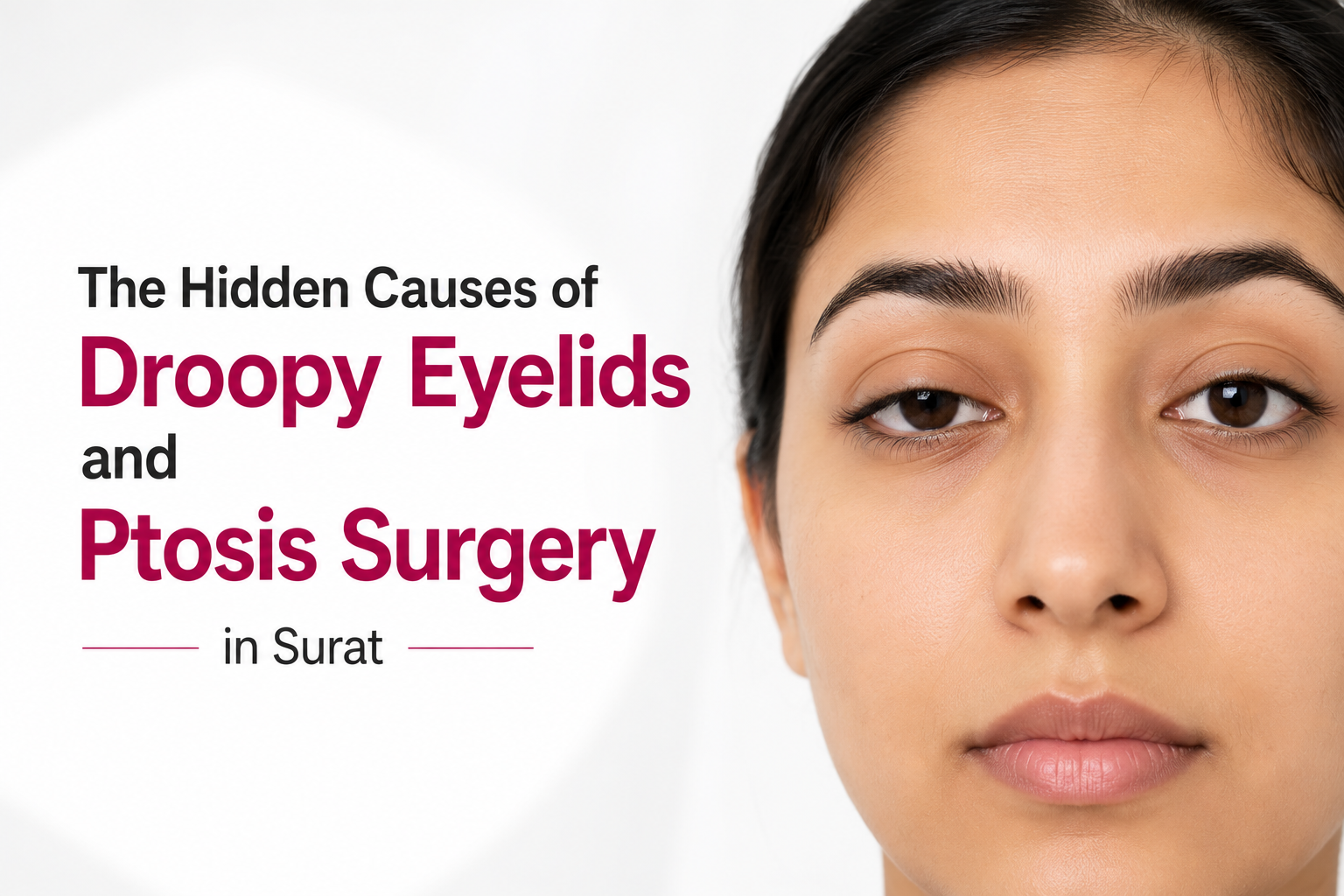 The Hidden Causes of Droopy Eyelids and Ptosis Surgery in Surat