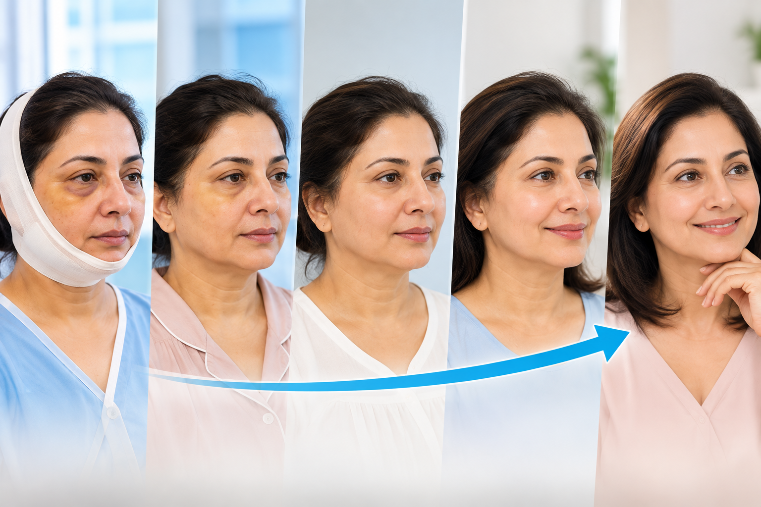 Facelift Recovery Week By Week: When You Look Like Yourself Again