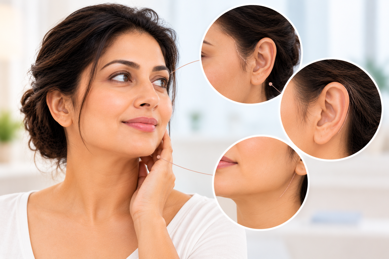 Facelift Scars: Where Are They Hidden?