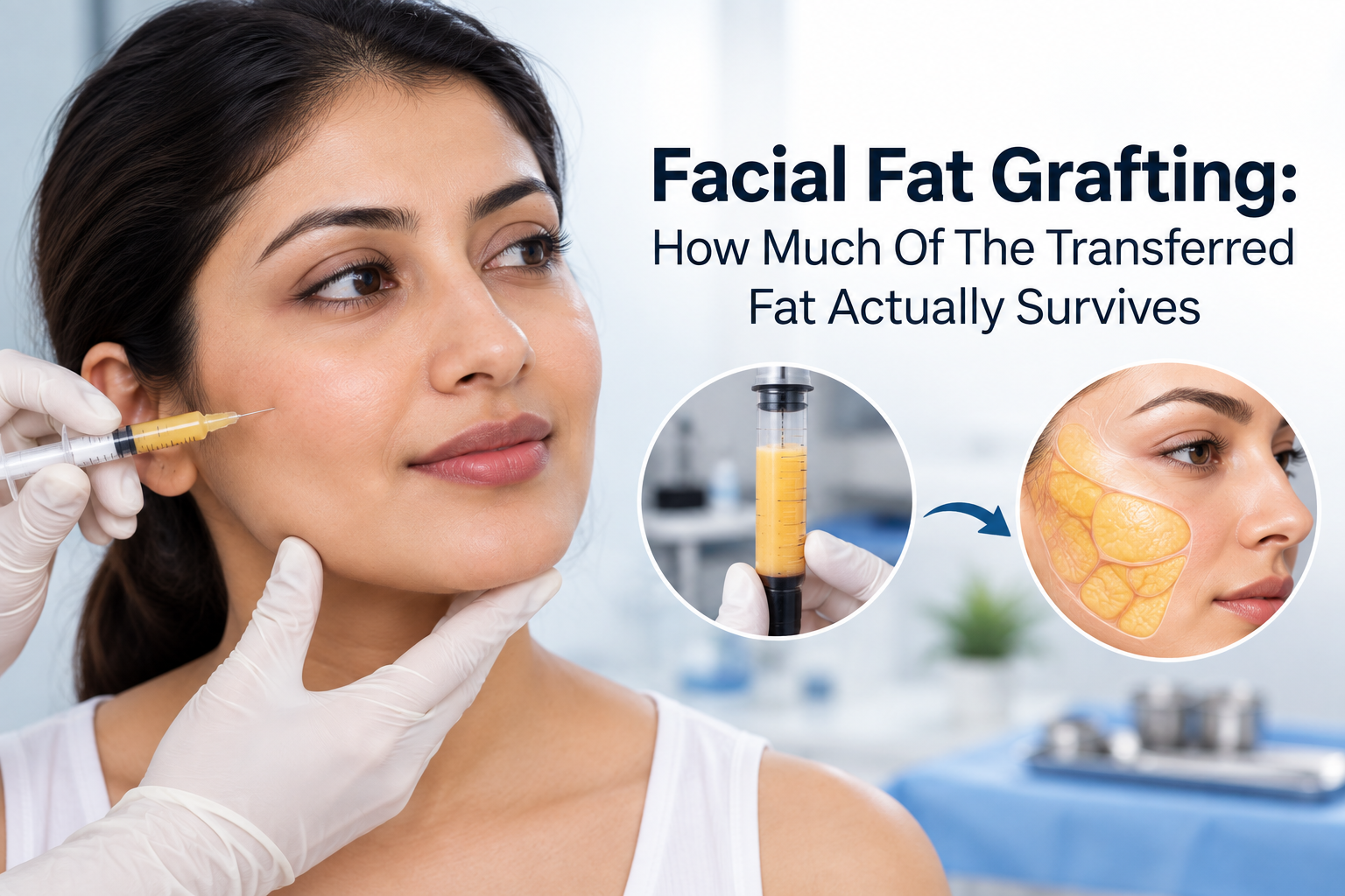 Facial Fat Grafting: How Much Of The Transferred Fat Actually Survives