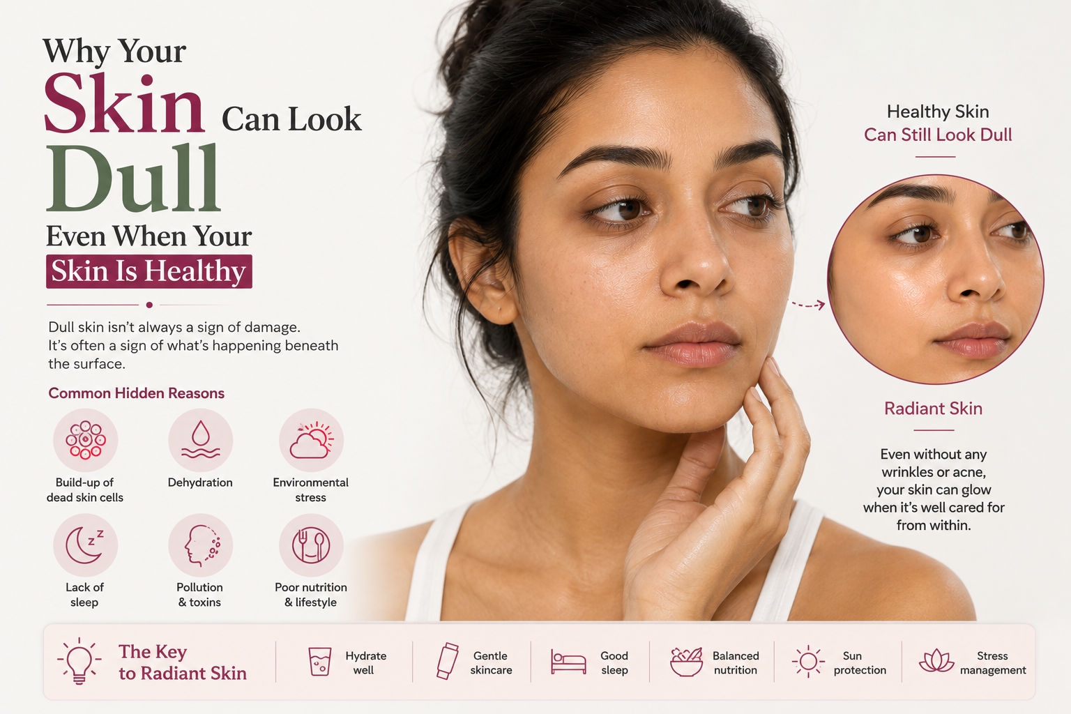 Why Your Skin Can Look Dull Even When Your Skin Is Healthy
