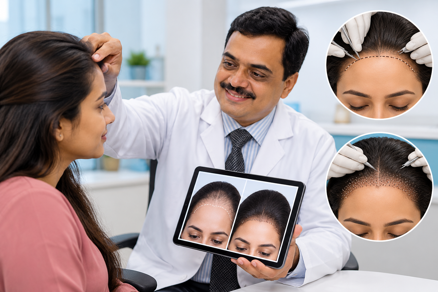 Big Forehead: Hairline Lowering Surgery Or Hair Transplant, And How To Tell Which One You Need