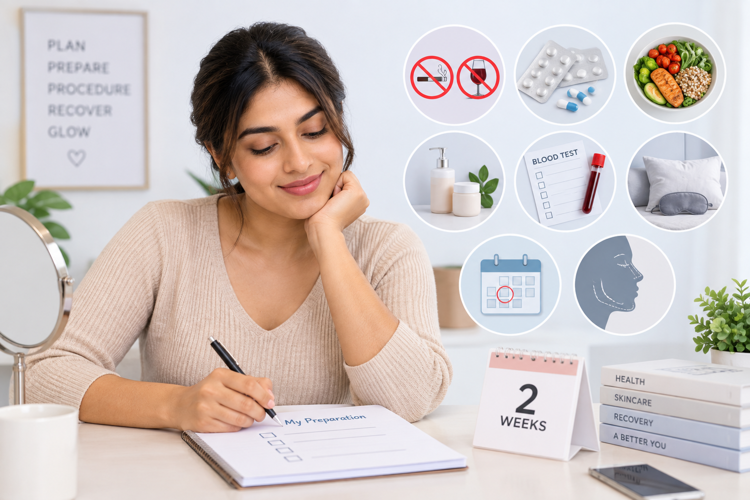 Preparing For Facial Cosmetic Surgery: The Two-Week Checklist