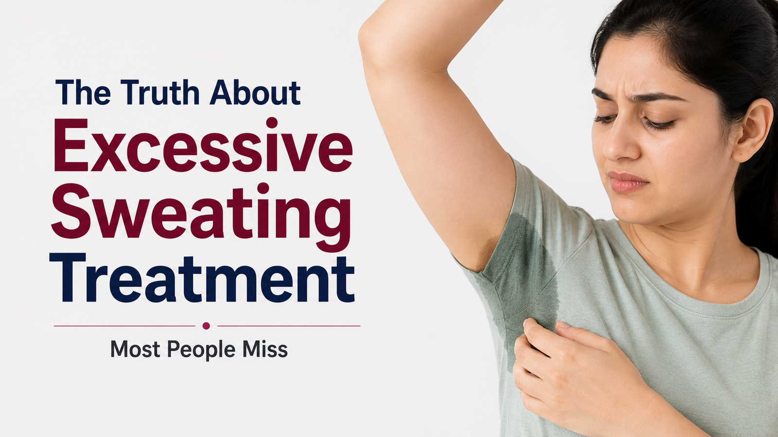 The Truth About Excessive Sweating Treatment Most People Miss