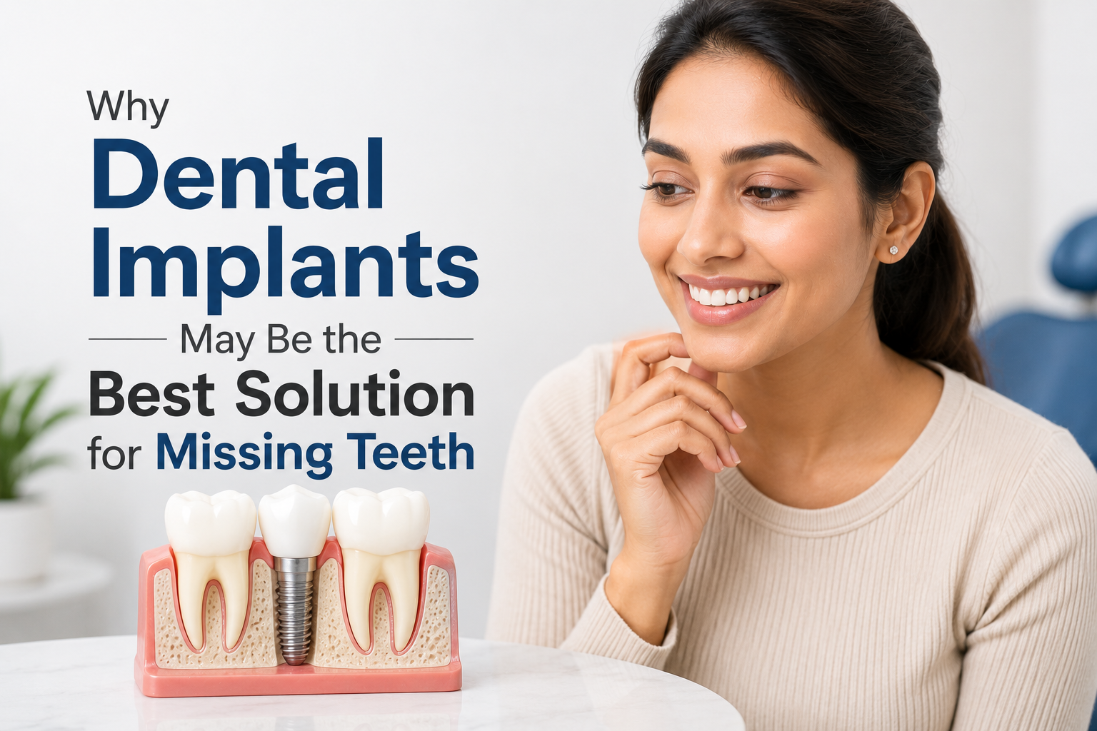 Why Dental Implants May Be the Best Solution for Missing Teeth
