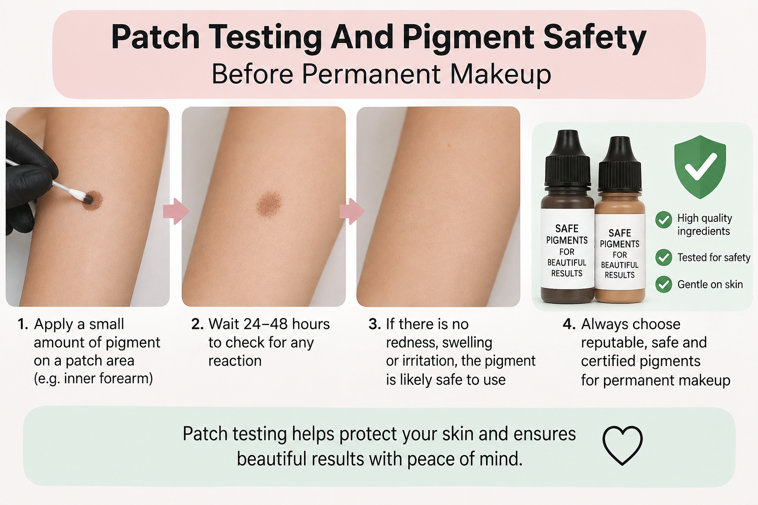 Patch Testing And Pigment Safety Before Permanent Makeup