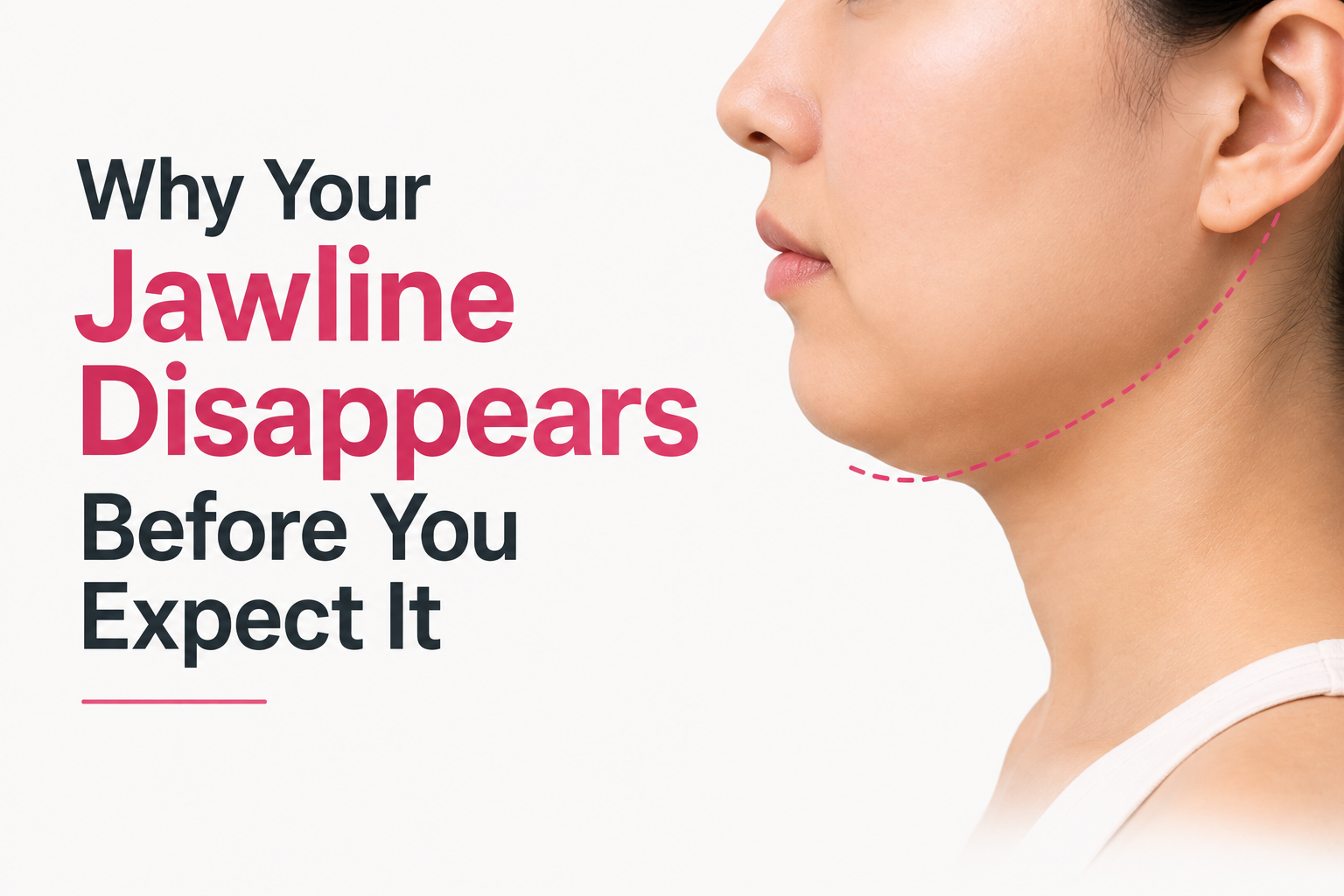 Why Your Jawline Disappears Before You Expect It