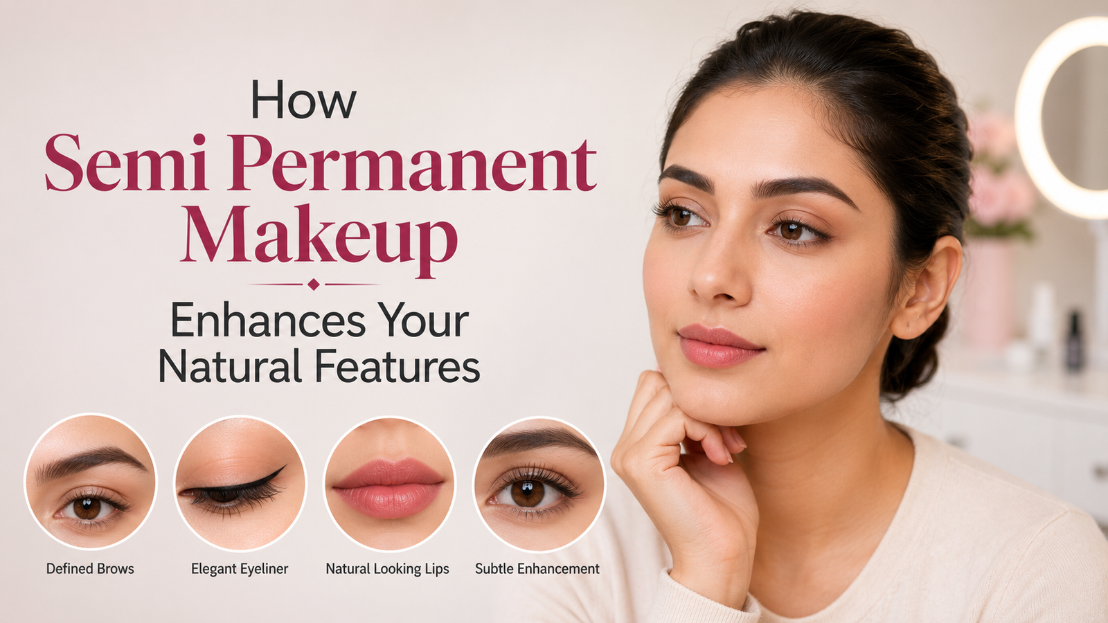 How Semi Permanent Makeup Enhances Your Natural Features