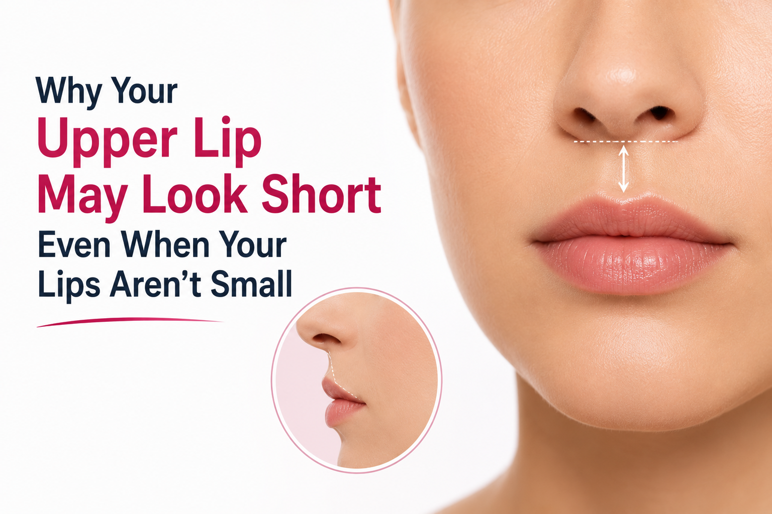 Why Your Upper Lip May Look Short Even When Your Lips Aren’t Small